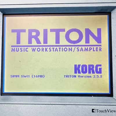 KORG Triton Classic 61 Synthesizer Workstation Made in JAPAN. Good Condition. Works Great !... image 6