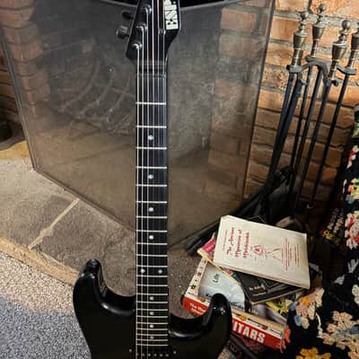 Early 80s ESP The Mirrage 48th St. Custom - Black image 4