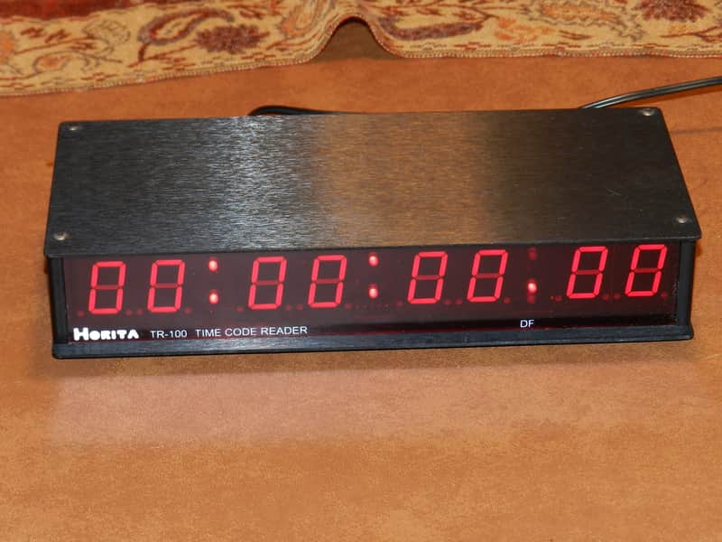 Horita TR-100 SMPTE Time Code Reader: Large .8" LED image 1