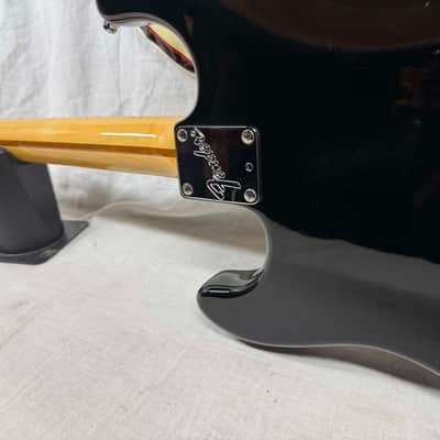 Fender USA Dan Smith era Stratocaster Guitar with Case 1983 - Black / Maple neck image 13