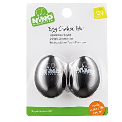 Meinl Nino Egg Shaker Schwarz image 2