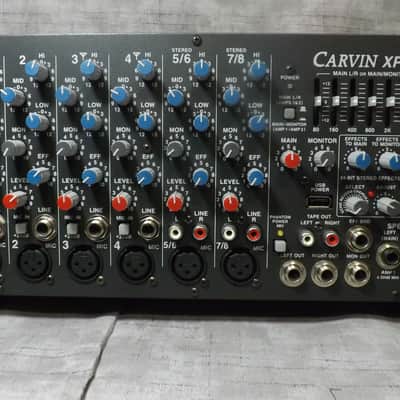 Carvin XP 800L 6-channel powered mixer 2018-19 image 1