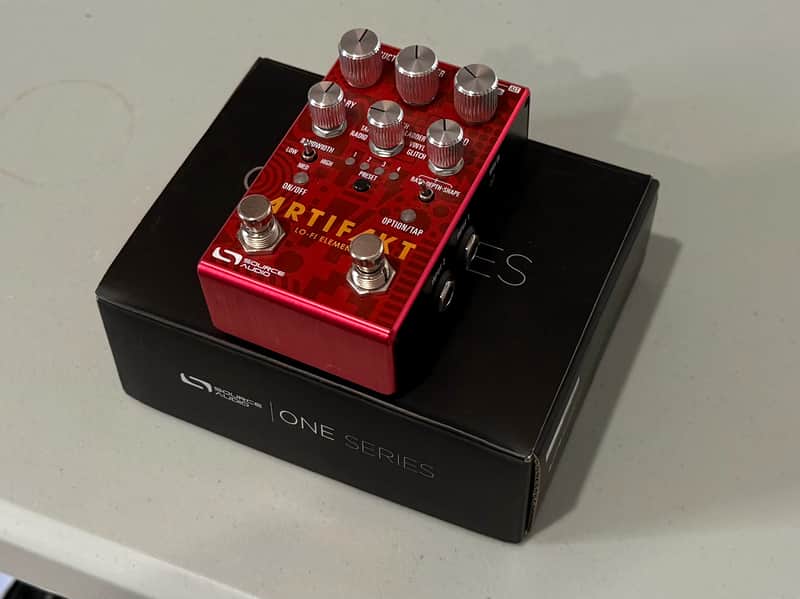 Source Audio Artifakt Lo-fi Elements 2024 - Present - Red image 1