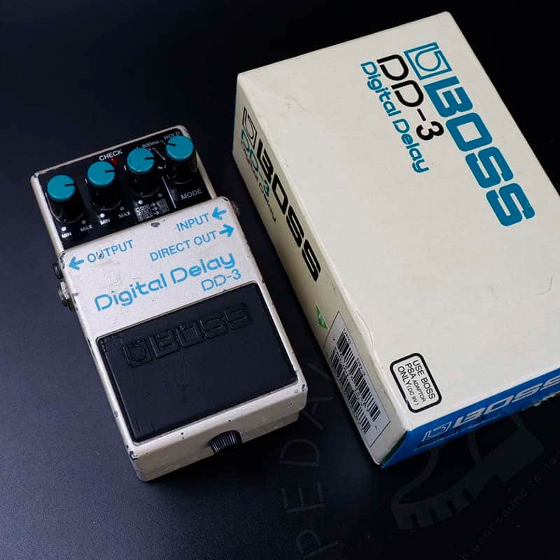 Boss DD-3 Digital Delay 1987 Made in Japan Long Chip IC model w/ original box image 1