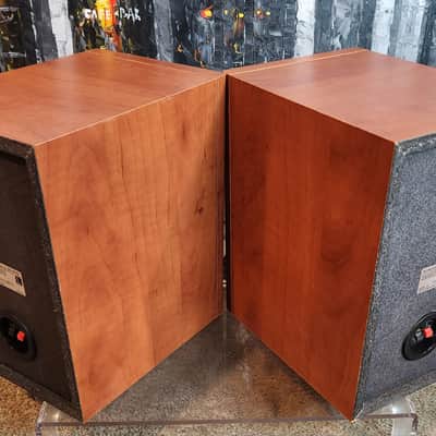 Sony Sony SS-CPX22 is a pair of vintage 2-way passive bookshelf speakers 90s  - Walnut wood image 5