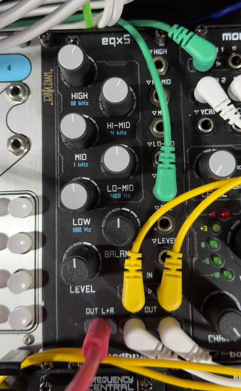 Boredbrain Music Eqx5 Voltage Controlled Equalizer 2021 - Present - Black image 1
