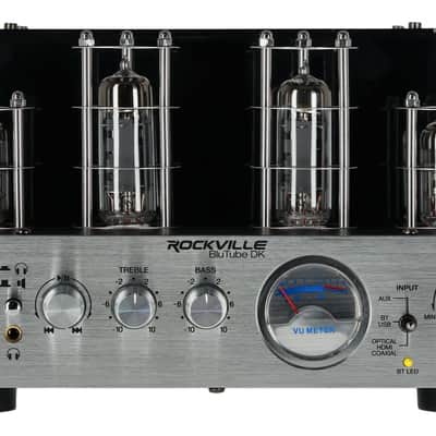 Rockville Blutube Dark WD 70 Watt Bluetooth Tube Amplifier/Home Stereo Receiver image 2