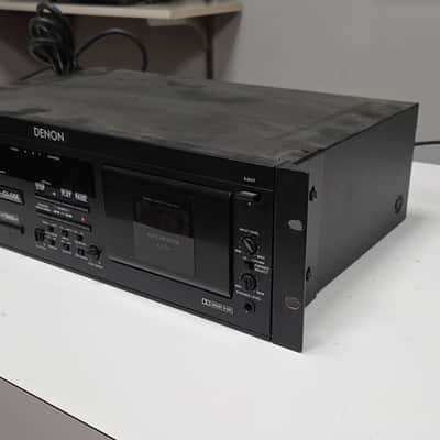 Denon DN-T620 Commercial CD / Cassette Combi-Deck Player & Recorder (1998) - Rackmount w/ Pitch Control & XLR I/O image 2