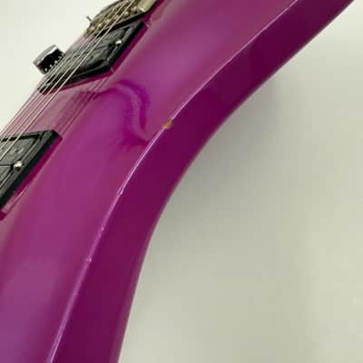 1986 PRS Standard Electric Guitar - Magenta Pearl image 17