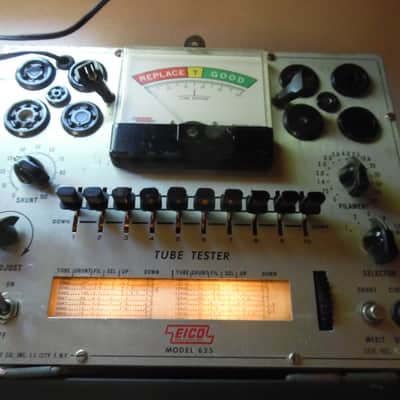 Eico 625 Tube Tester 1950's image 2