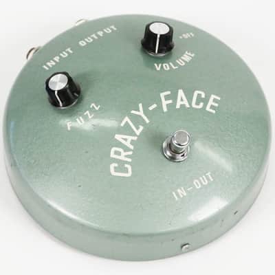 1967 Guyatone Crazy Face Fuzz Pedal - Very Early, Very Rare Germanium Fuzz Face Copy, Sounds Great image 2