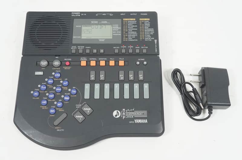 YAMAHA QR10 MIDI EASY CHORD KEYBOARD Sound Module QR-10 RARE w/ PSU image 1