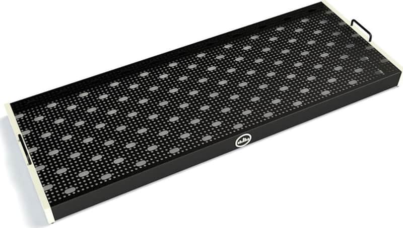 Temple Audio TRIO 43 Pedalboard, 43.2" x 16.5", Vintage White image 1