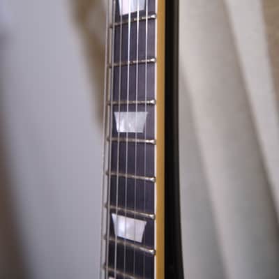Ultra Rare Fully Custom Hand Built MIJ Japan Semi Hollow Guitar - Aozax Black Nitro Laquer Gibson ES-347 Copy image 5