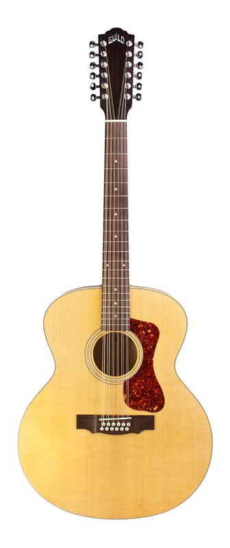 Guild F-2512E - 12 String, Solid Spruce top, Maple back/sides - Westerly Collection - Natural image 1