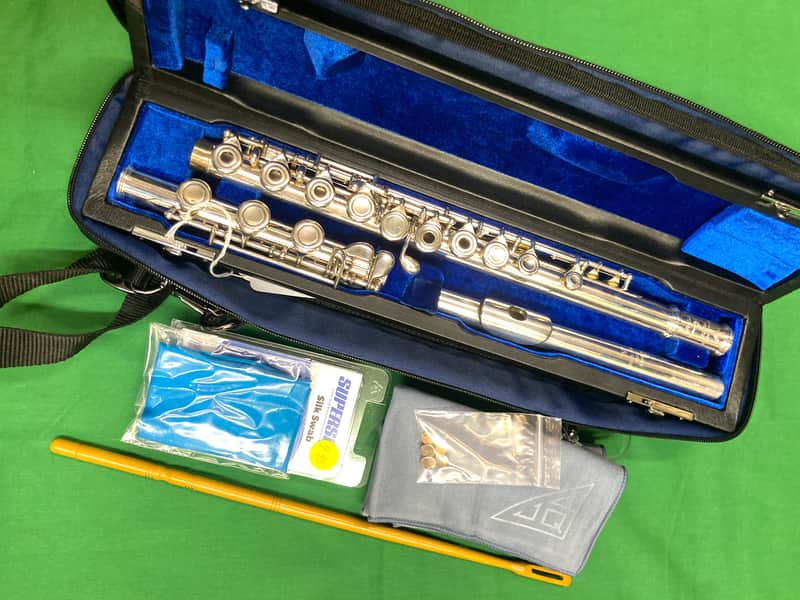 Powell Sonare PS-501 Semi-Pro Flute-Silver Head, Open Hole, B Foot-Mint Cond!