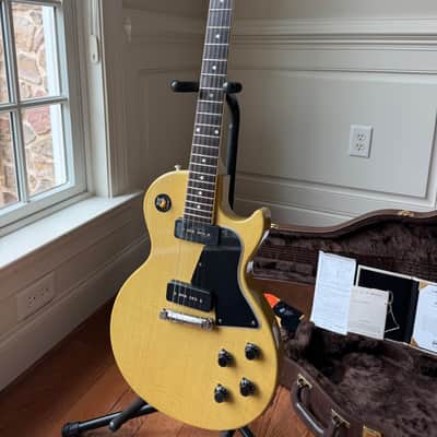 2021 Gibson Custom Shop Les Paul Special ‘57 Reissue Murphy Lab Ultra Light Aged - TV Yellow image 3