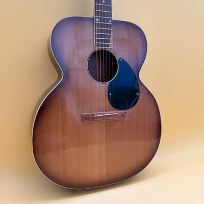 Vintage 1950's Old Craftsman (Kay K22) Sunburst Jumbo Acoustic Guitar image 16