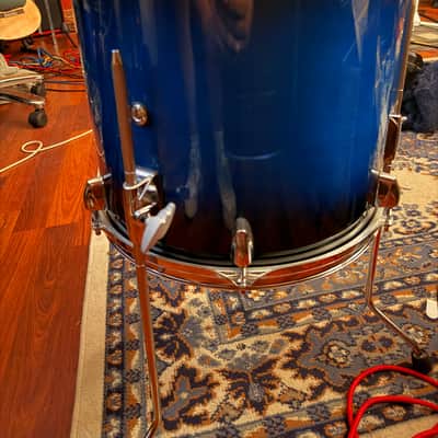 Yamaha Stage custom 14x13- Deep Blue Sunburst image 5