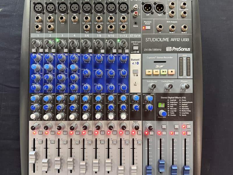 PreSonus StudioLive AR12 Hybrid USB Mixer Interface 2010s - Standard image 1
