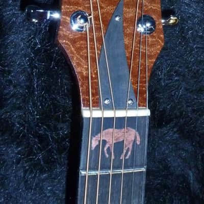 Maegen Wells-Lame Horse Collaboration Cosette Acoustic Flat Top Guitar with free Lame Horse Ukulele image 7