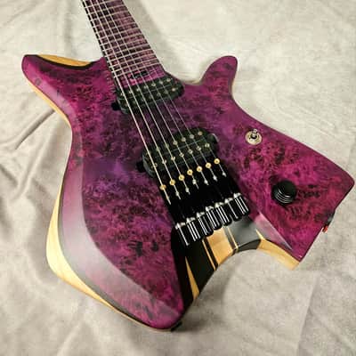 Valravn Huginn 7 2023 Purple Burl Neck-thru image 8