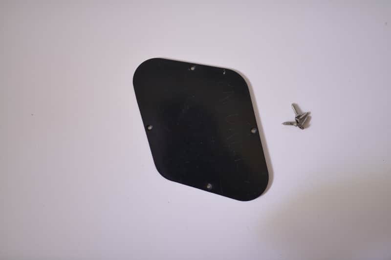 1970's Genuine Authentic Gibson Black BACKPLATE Les Paul Custom Standard Deluxe Vintage image 1