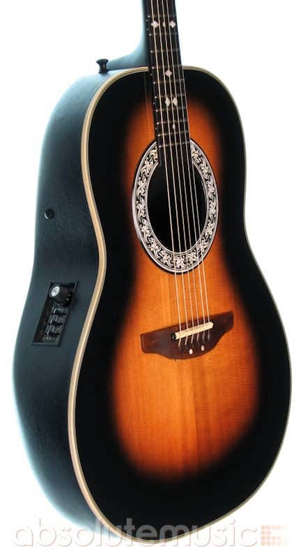 Ovation USA 1712 Custom Balladeer Electro Acoustic Guitar