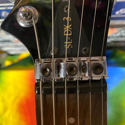 Aria Pro II SL-DX3 electric guitar in blue - Made in Japan image 12