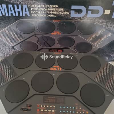 Yamaha DD-11 - Digital Drum Pads - Complete Set - Tested image 3