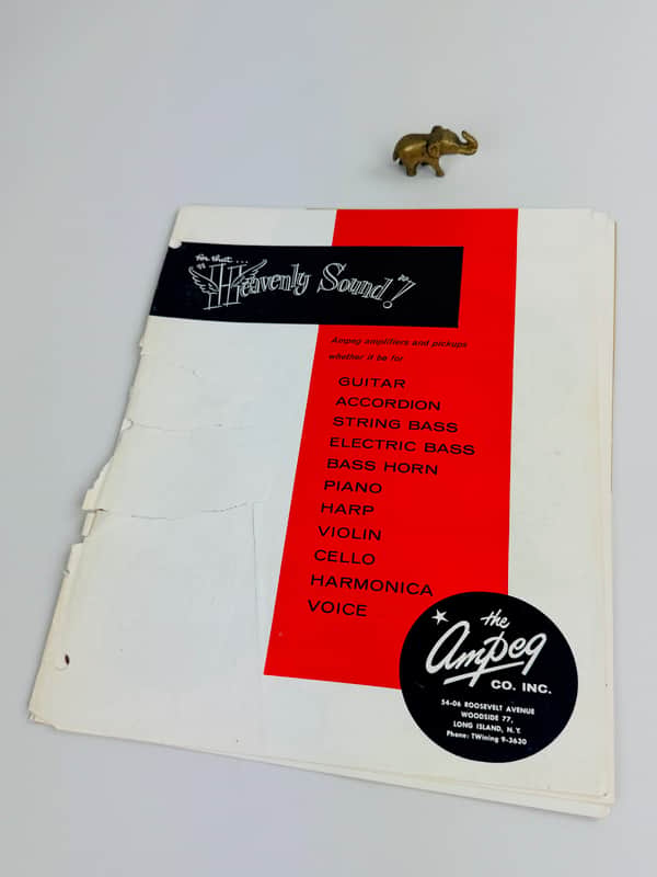 Ampeg “A Real Sound Buy!” Catalog – Early 1960s (c. 1960–1962) image 1