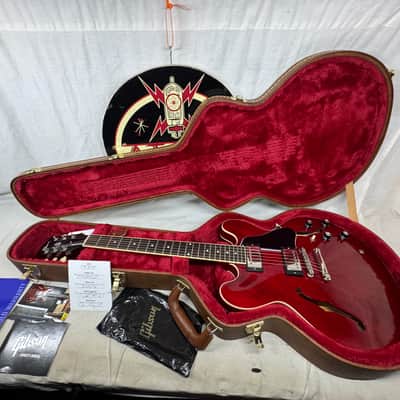 Gibson ES3500SCNH1 ES-335 es335 Semi-Hollowbody Guitar with Case 2021 - '60s Cherry