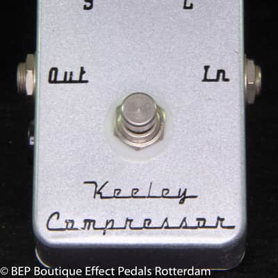 Keeley Compressor 2 Knob s/n 2789 USA signed by Robert Keeley, as