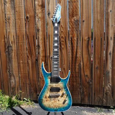 Dean PROTOTYPE Exile 7 Burl Poplar w/Fishman Fluence 7-String image 2