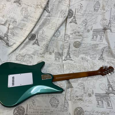2023 Sterling by Ernie Ball Music Man Model AL40P Albert Lee Signature Sherwood Green image 7