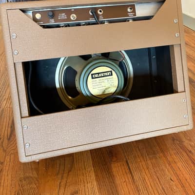 Handwired 6G3 Brownface Deluxe Circuit 1x12 Combo Recent - Brown image 3