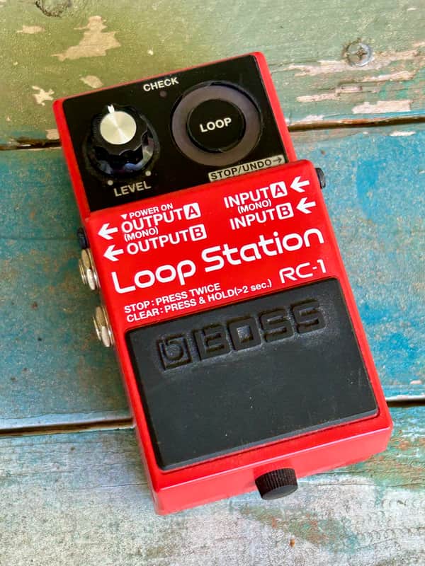 Boss RC-1 Loop Station 2014 - Present - Red image 1