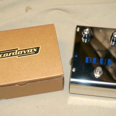 Cordovox Blue BL-8 Blues Overdrive Pedal Chrome with Box image 1