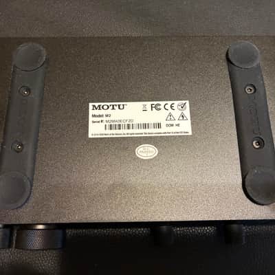MOTU M2 USB-C Audio Interface 2019 - Present - Black image 5