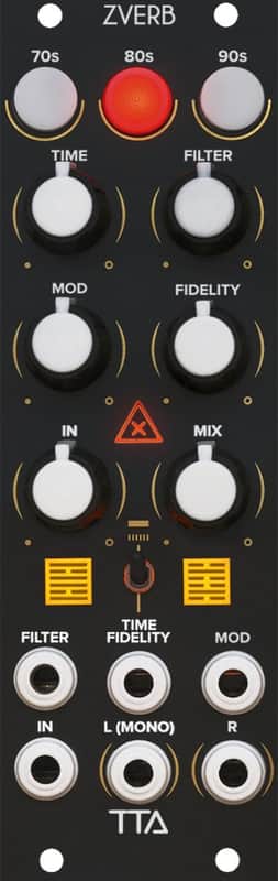 TIPTOP AUDIO ZVERB BLACK : BRAND NEW :  [DETROIT MODULAR] image 1