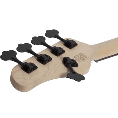 Schecter J-5 5-String Electric Bass - Gloss Black image 4