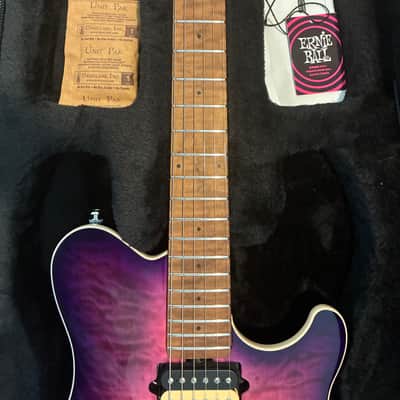 Ernie Ball Music Man Axis HH Tremolo 2024 - Present Ollalieberry Quilt image 3
