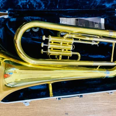 Andreas Eastman Model EEP321 Euphonium/Baritone Horn W/ Mouthpiece & Case image 7