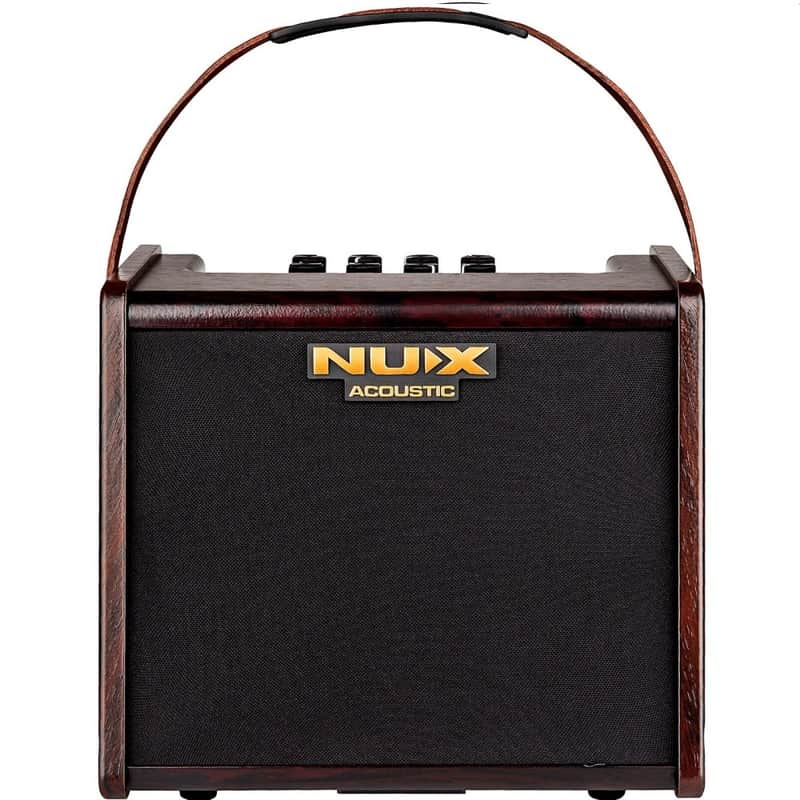 NUX Stageman AC-25 Compact 2-Channel Rechargeable Bluetooth Acoustic Amplifier with Drums image 1