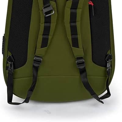 Gator Padded Gig Bag Case for Bass Electric Guitars - Green image 3