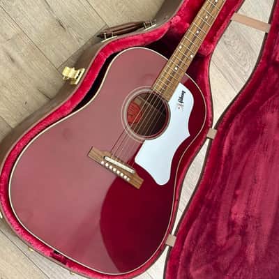 Gibson J-45 Custom Shop Limited Edition 2015 Wine Red | Reverb