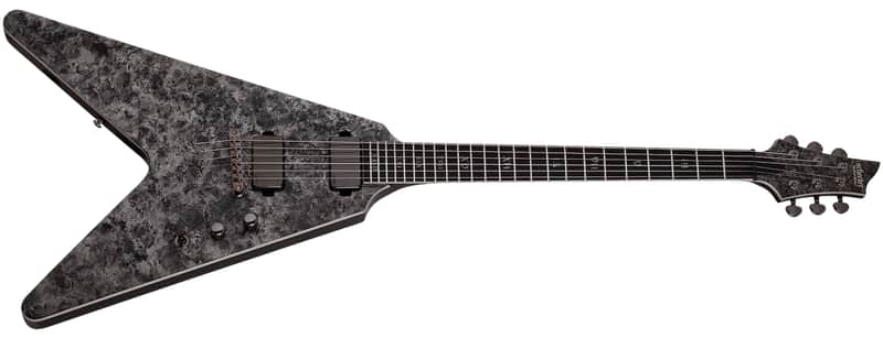 Schecter 914 Body Count Juan of the Dead V-1 - Black Reign image 1