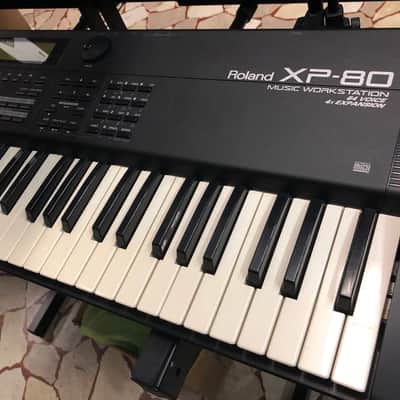 Roland XP-80 76-Key 64-Voice Music Workstation Keyboard 1999 - 2004 - Black