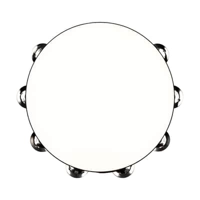 Meinl Percussion TAH2WB Traditional Wood Series Headed 10 Inch Tambourine image 5