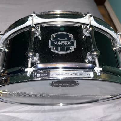 Mapex ARST4551CEB Armory Tomahawk 14x5.5" Steel Snare Drum 2010s - Black Chrome image 4